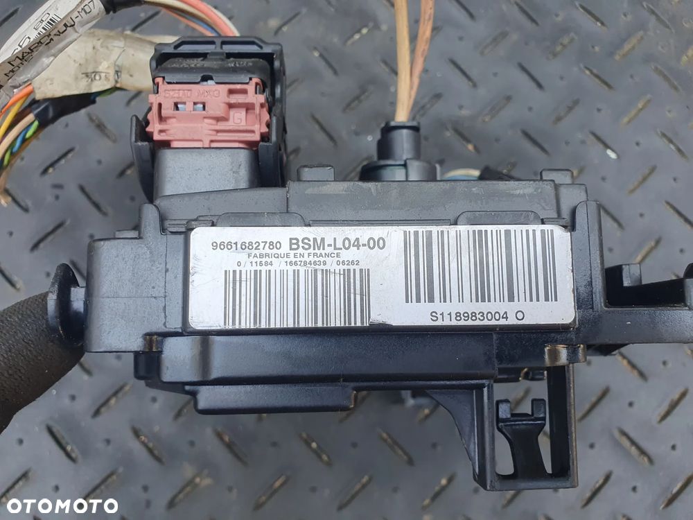 MODUŁ BSM L04-00 9661682780 CITROEN C5 I LIFT S118983004 O + WTYCZKI INSTALACJA - 3