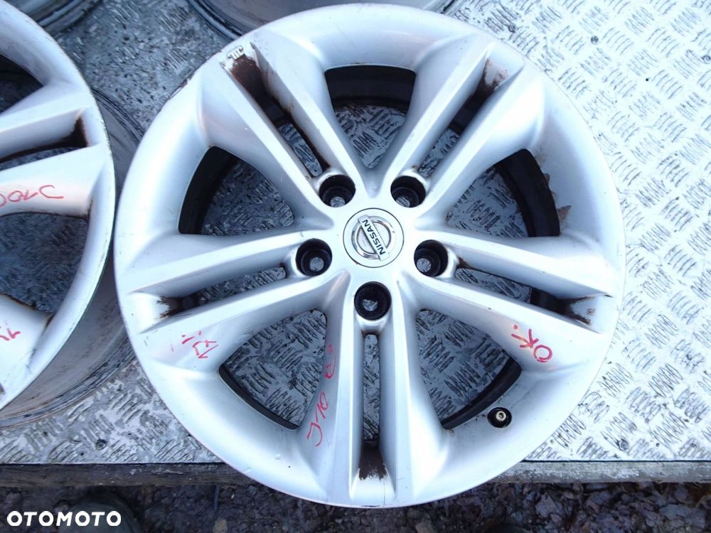 alufelgi kpl. nissan qashqai j10 17" 5x114.3 et 40 - 3