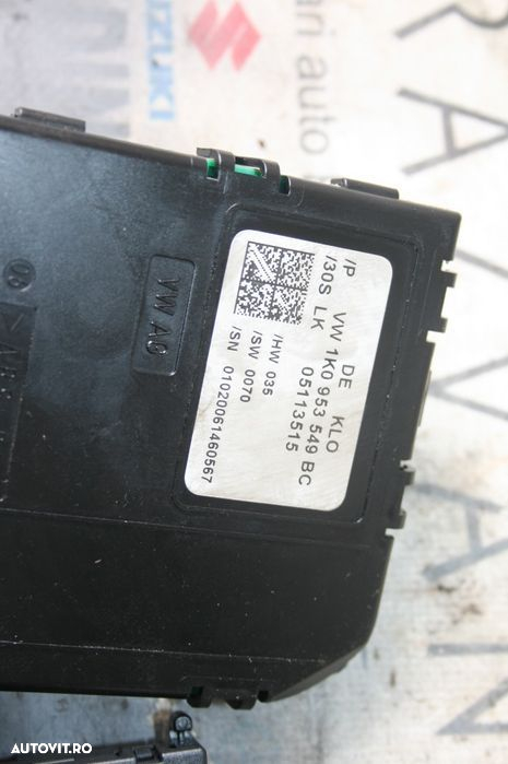 Calculator Coloana Senzor Unghi Volan Maneta Vw Golf 5 Touran Passat - 2