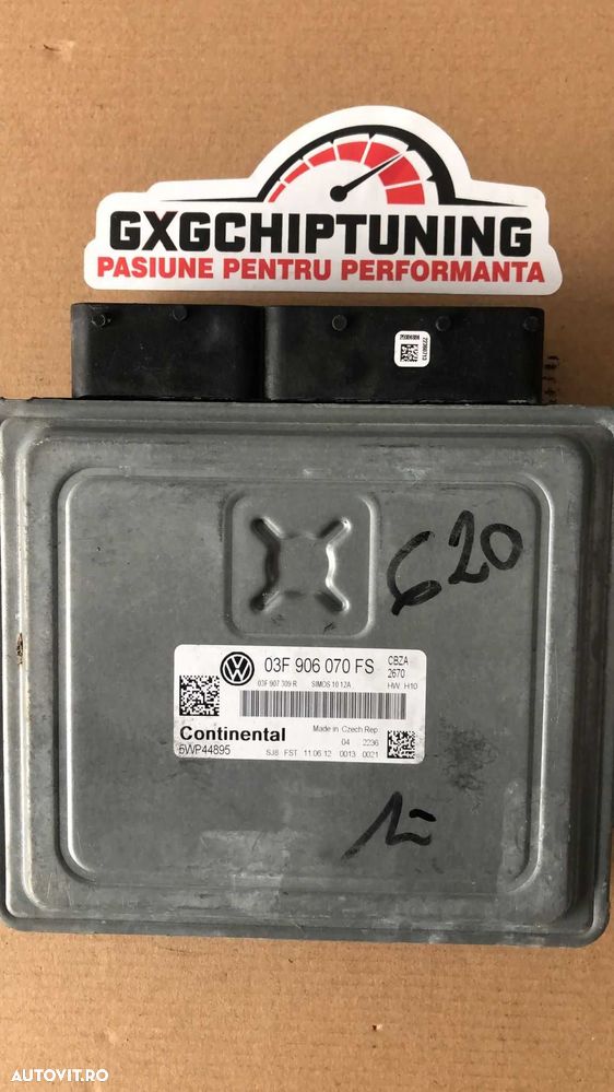 ECU Calculator motor VW Golf 6 1.2, cod 03F906070FS - 1
