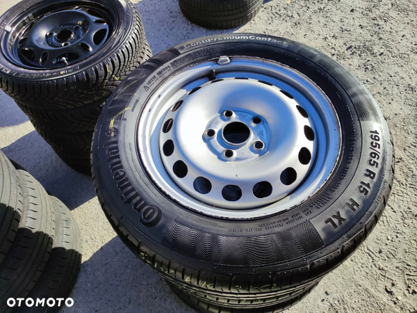 5x112 Felgi stalowe Stal 15 Koła Letnie Lato VW GOLF CADDY TOURAN SHARAN AUDI A4 B5 B6 A6 C5 SEAT LEON TOLEDO ALHAMBRA ALTEA SKODA OCTAVIA Passat B5 195/65 7mm Legnica ALU-RAD