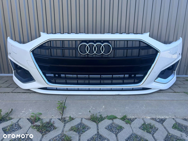 Audi A4 B9 Lift 8W Zderzak Przedni Przód Kompletny LY9C 4xPDC Spryskiwacze