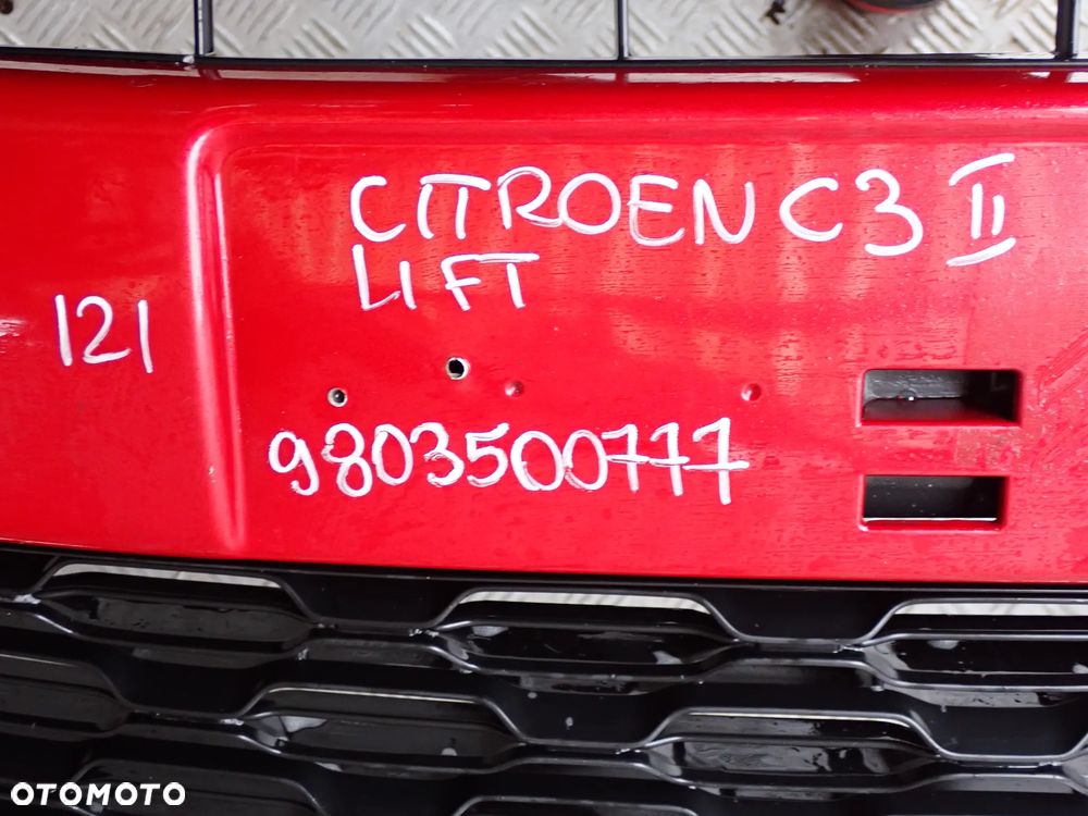 ZDERZAK PRZEDNI CITROEN C3 II LIFT   9803500777 - 10