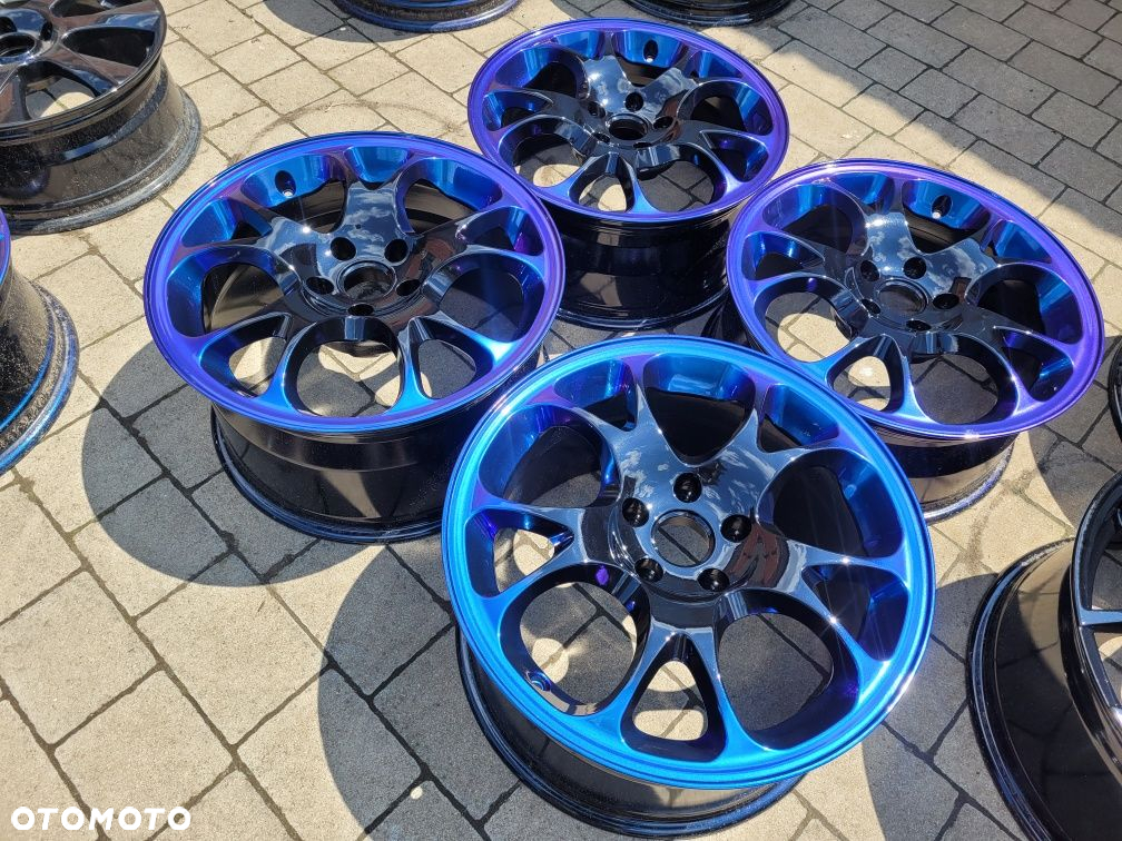 Alufelgi RH 5x112 8.5J i 10J 18cali et55 i et60 czarne I kameleon - 2