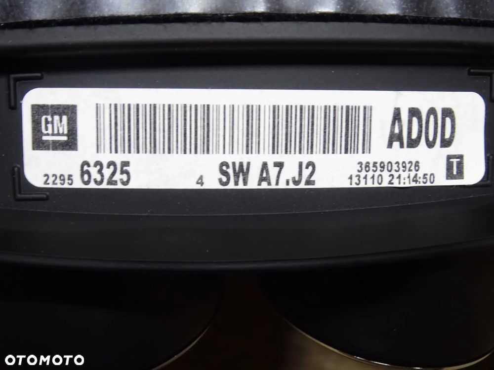 OPEL INSIGNIA A LICZNIK ZEGARY TABLICA PRZYRZĄDÓW 2,0D CDTI - 10