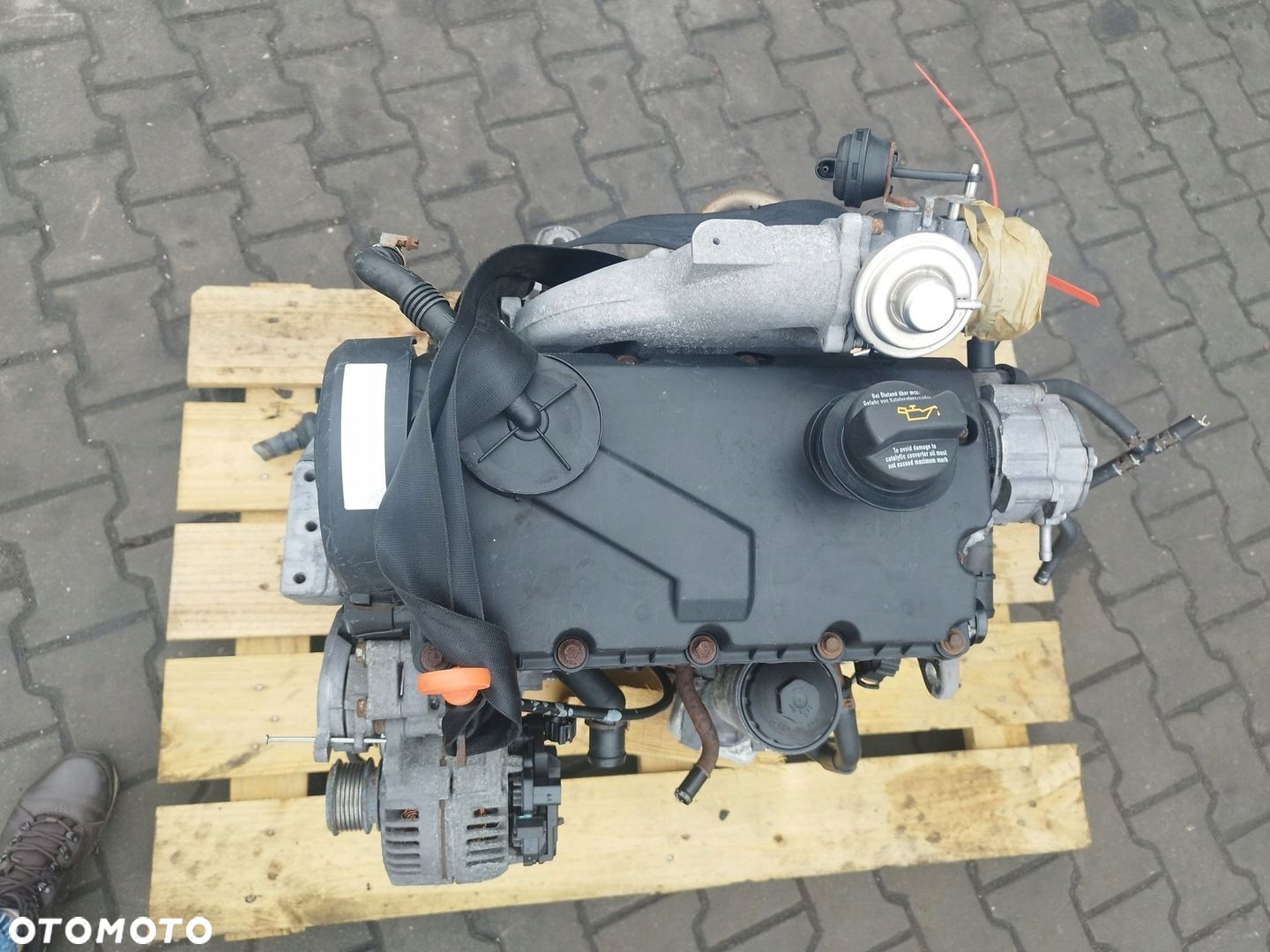 KOMPLETNY SILNIK VW TRANSPORTER T5 1.9 TDI AXB - 9