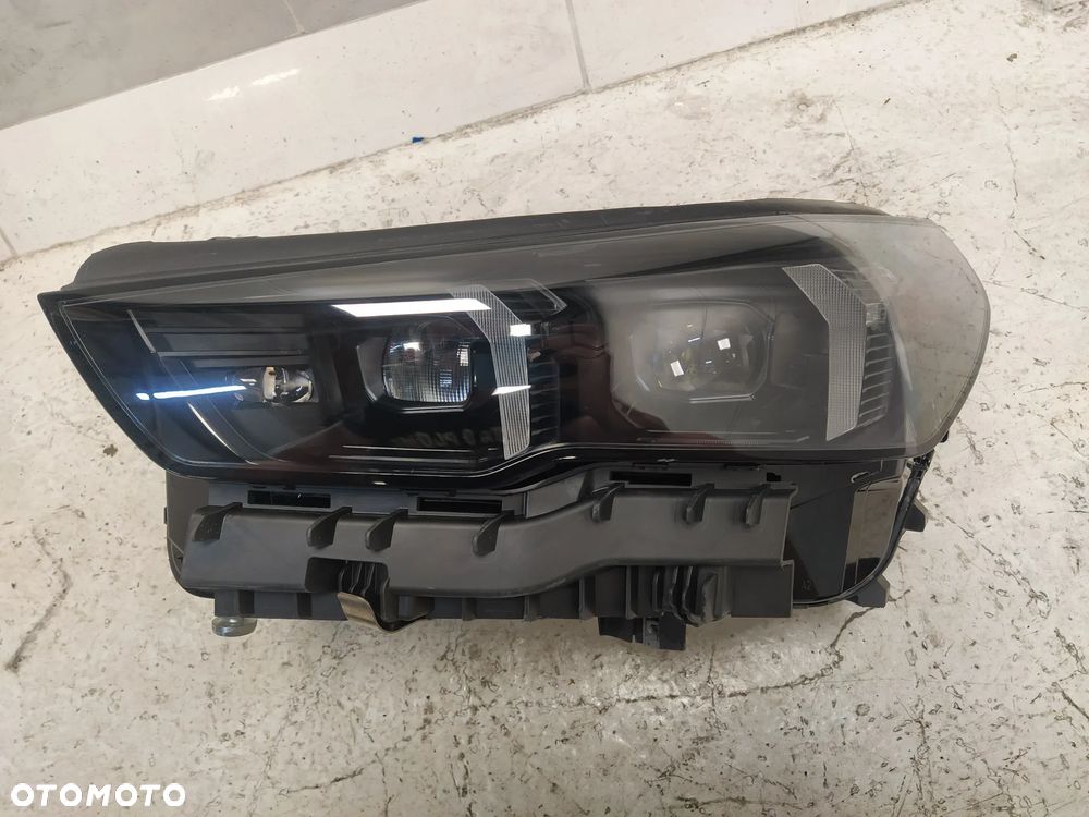 BMW 5 G60 G61 REFLEKTOR LAMPA PRZÓD PRZEDNIA LEWA FULL LED PRZETWORNICA KOMPLETNA BLACK ORYGINAŁ - 10