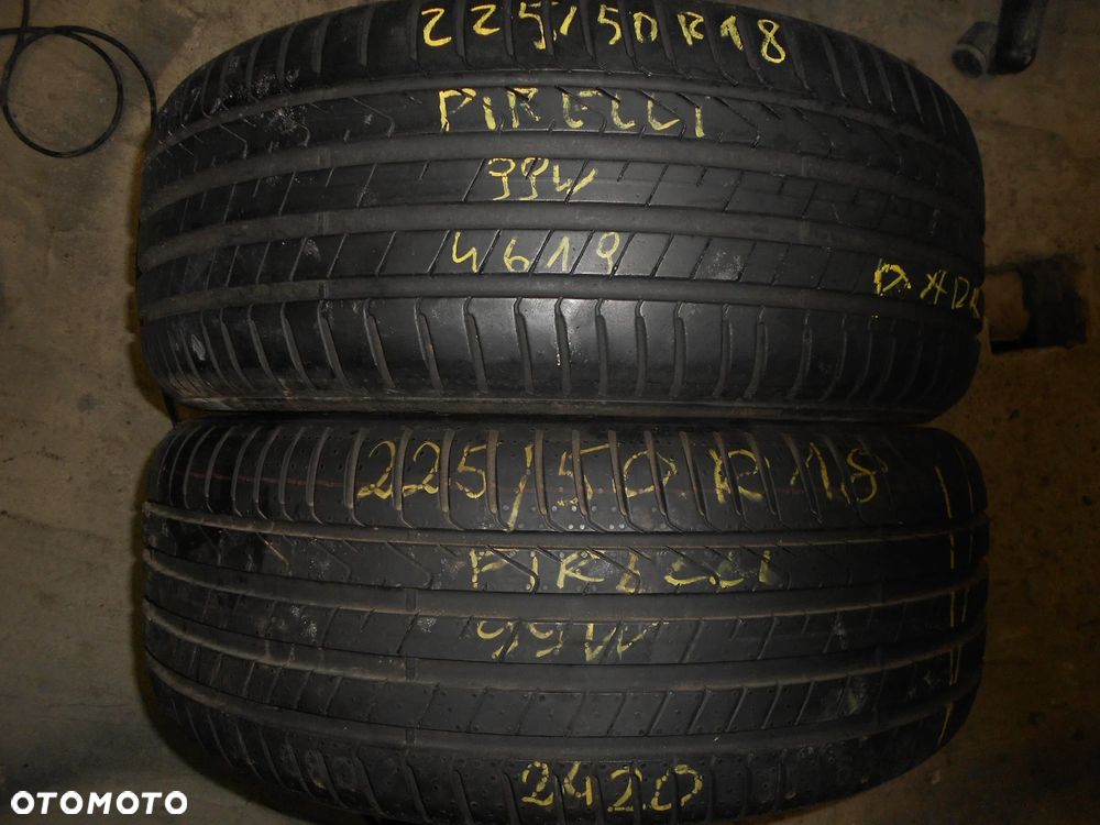 OPONY 225/50R18 PIRELLI CINTURATO P7 DOT 2420 / 4619 8MM - 1