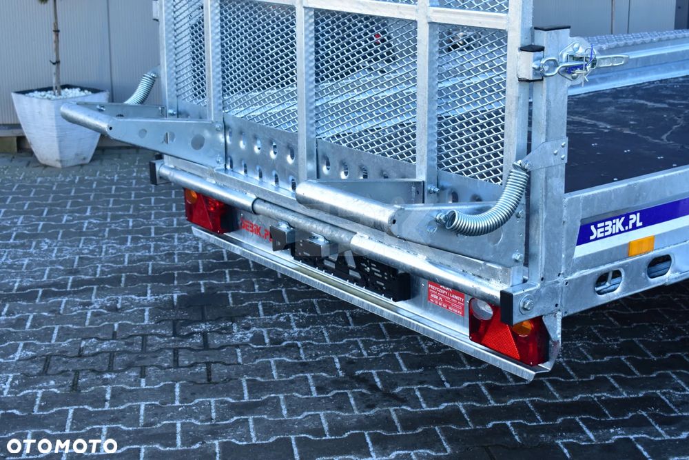 Wiola Mocna przyczepa do transportu minikoparki B2735 DMC 2700 kg. - 5