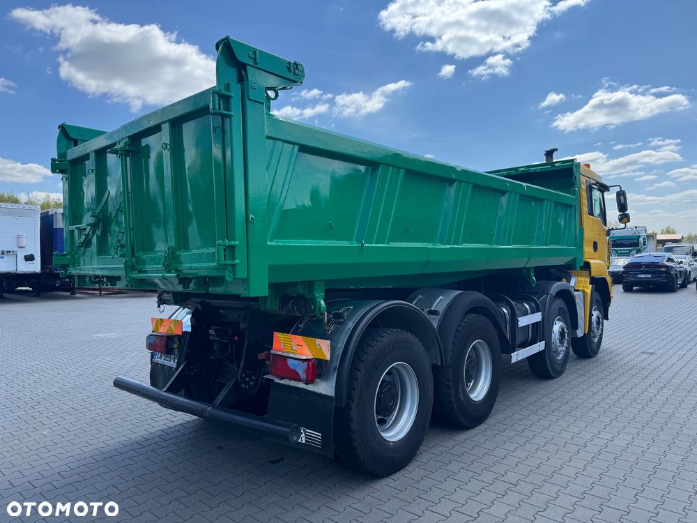 MAN TGA 35.430 8x4 MEILLER HYDROBURTA ładne i zadbane - 5