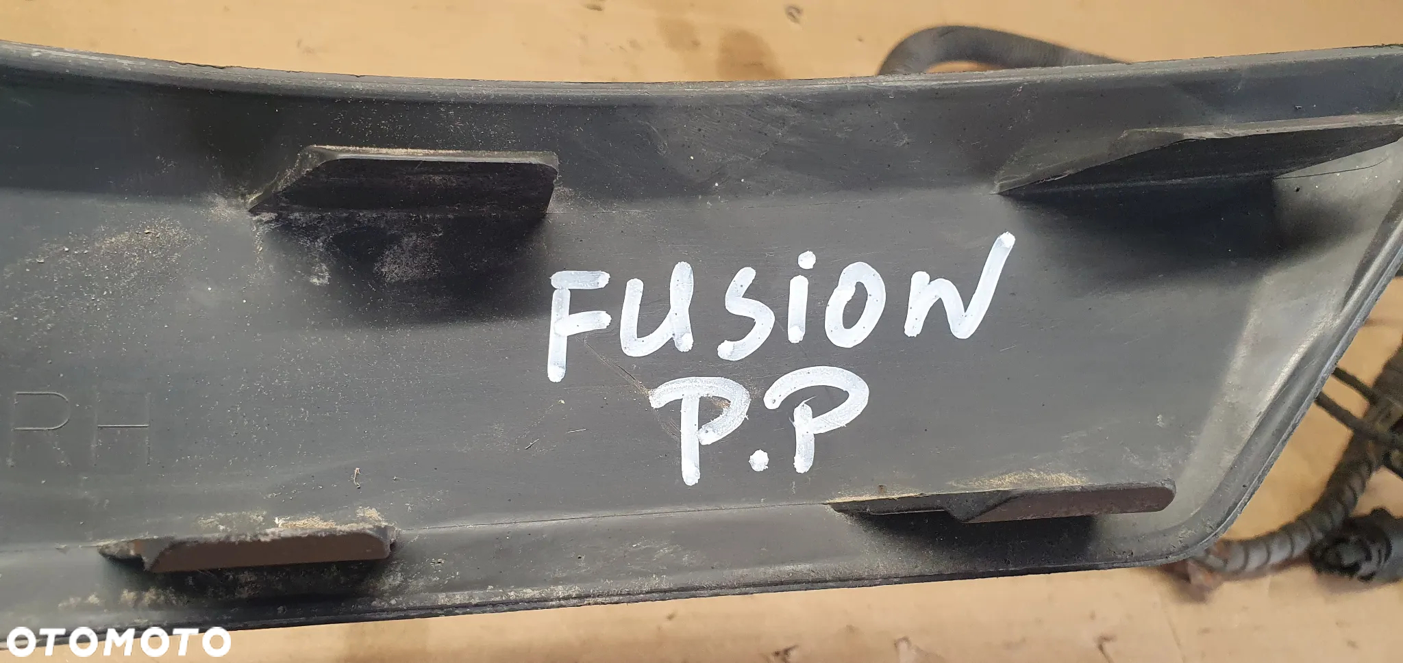 Listwa zderzaka prawy przód przednia prawa Ford Fusion Lift 6N11-17D749-A - 7