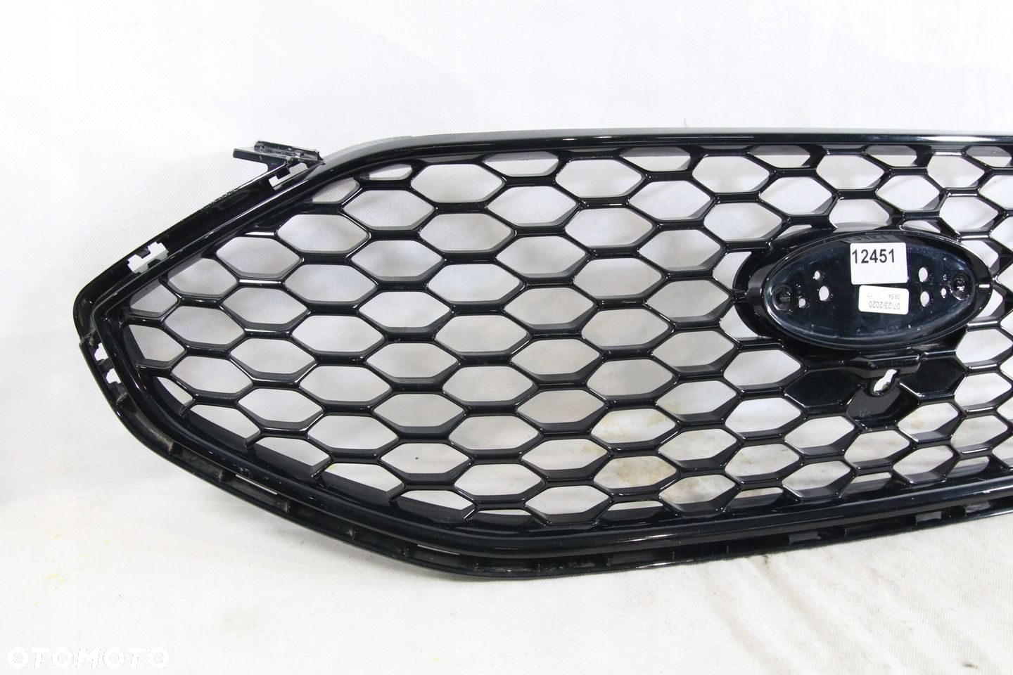 Atrapa Grill Kratka czarny połysk ST Ford Edge II 2 mk2 Lift 2018-2024 - 2