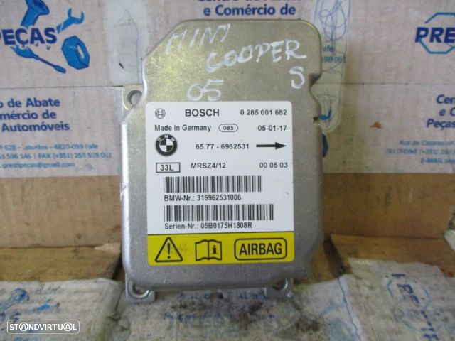 Modulo Airbag 0285001682 65776962531 MINI COOPER S 2005 MINI COOPER 1 R50  FASE 2 2006 1.6I 115CV 3P VERDE - 1