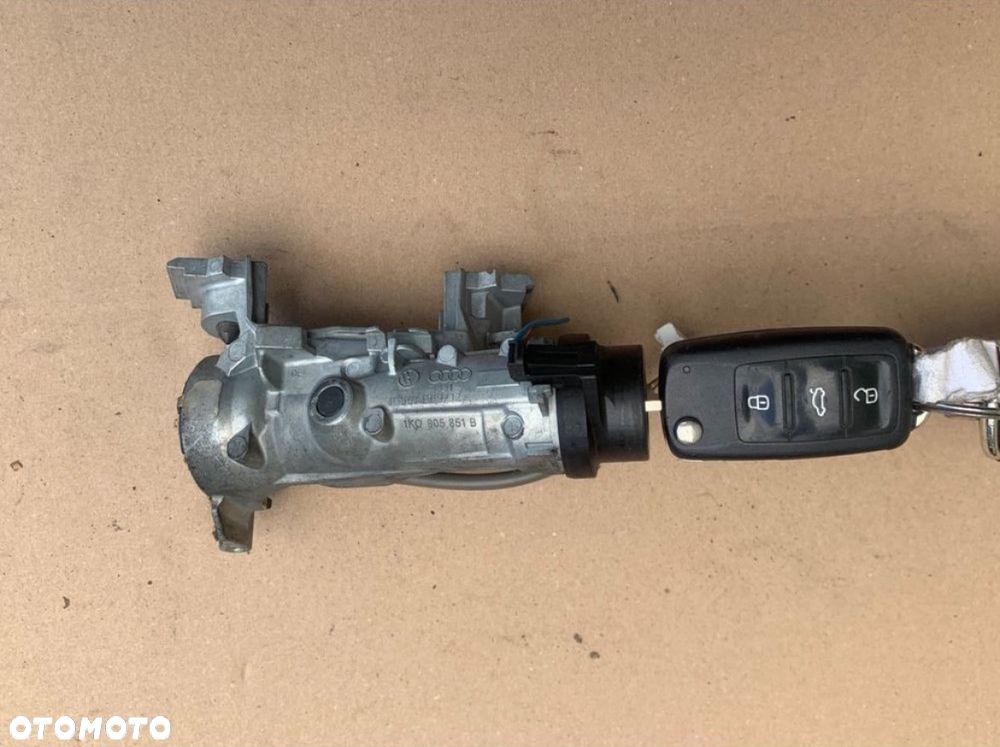1K0905851 stacyjka kluczyk skoda octavia 2 II lift - 1