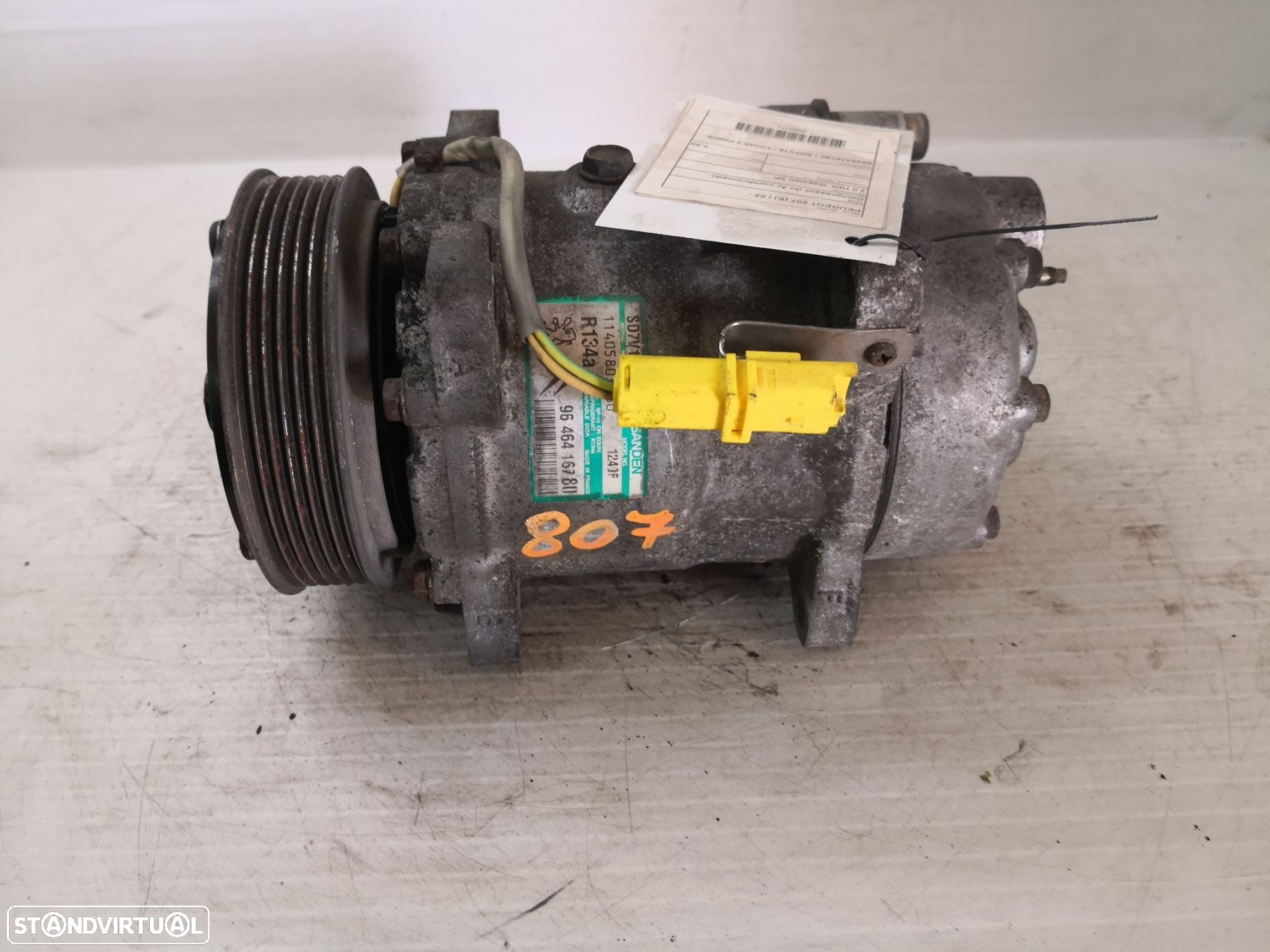 Compressor Do Ar Condicionado Peugeot 807 (E) - 1