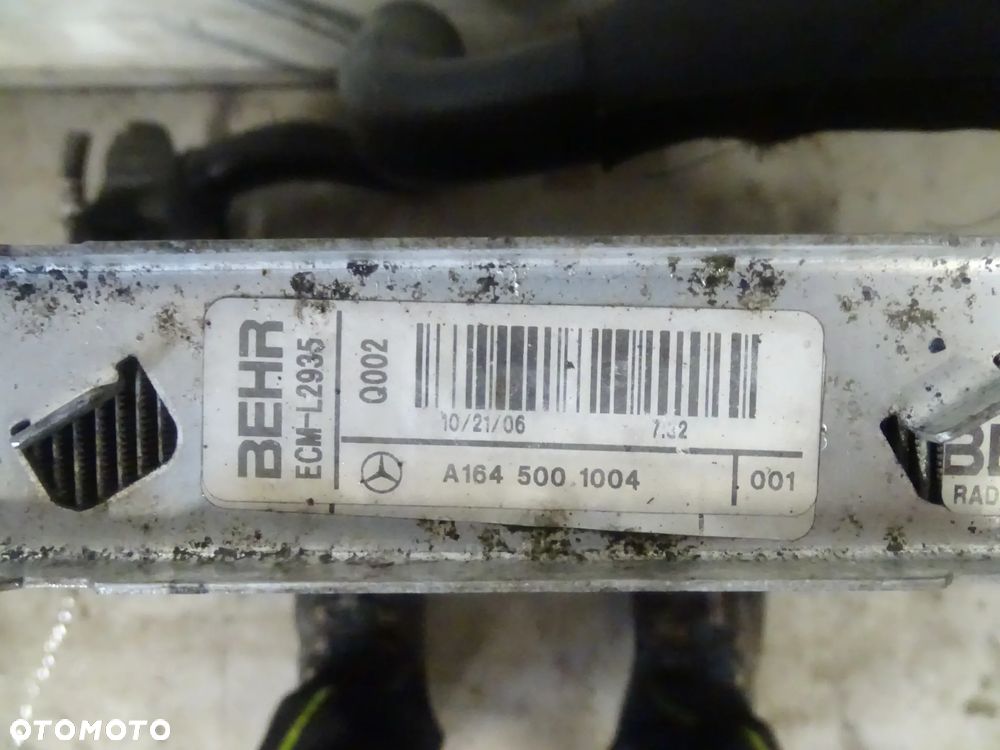 MERCEDES ML GL W164 X164 CHŁODNICA WODY 1645001004 - 4