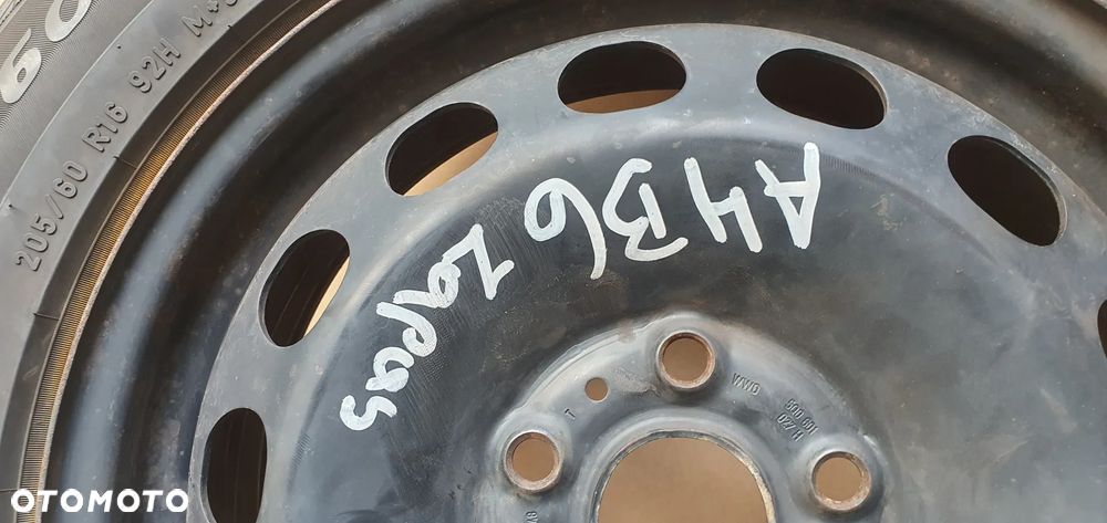 Felga stalowa zapas VW 5x112 R16 ET48 6J 5Q0601027H - 13