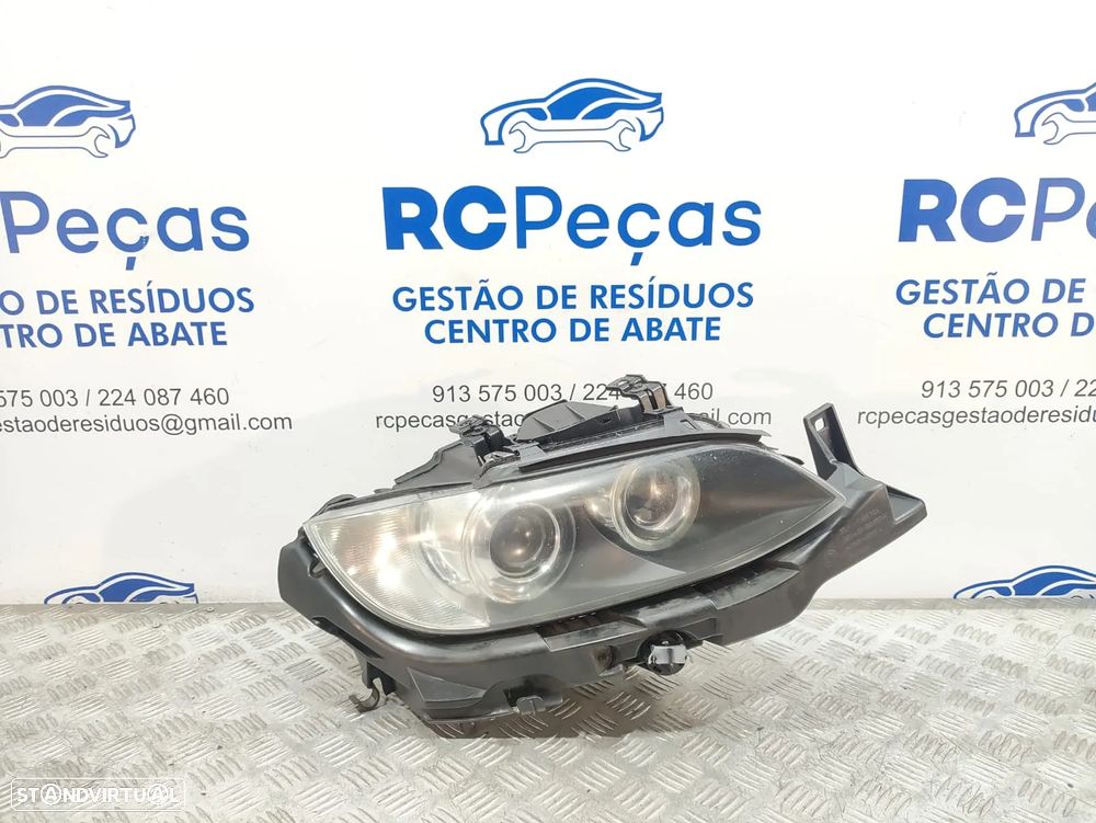 Conjunto Farol Otica Frente Frontal Direita Original Xenon BMW Serie 3 E92 Coupe E93 Cabrio 2006 a 2012 - 7