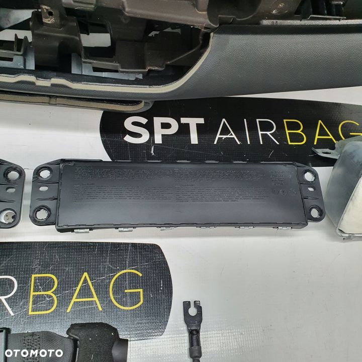 ALFA ROMEO GIULIA DESKA ROZDZIELCZA SKÓRA KONSOLA KOKPIT PULPIT PODUSZKI AIRBAG AIR BAG PASY KIT SET - 9