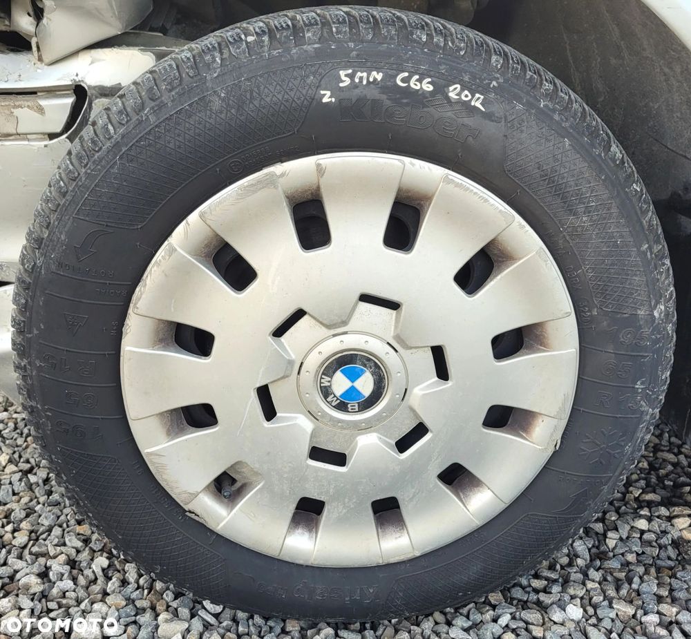 KOŁA STALOWE 15'' BMW E46 OPONY KLEBER 195 65 15 2020ROK 6MM ZIMA - 1