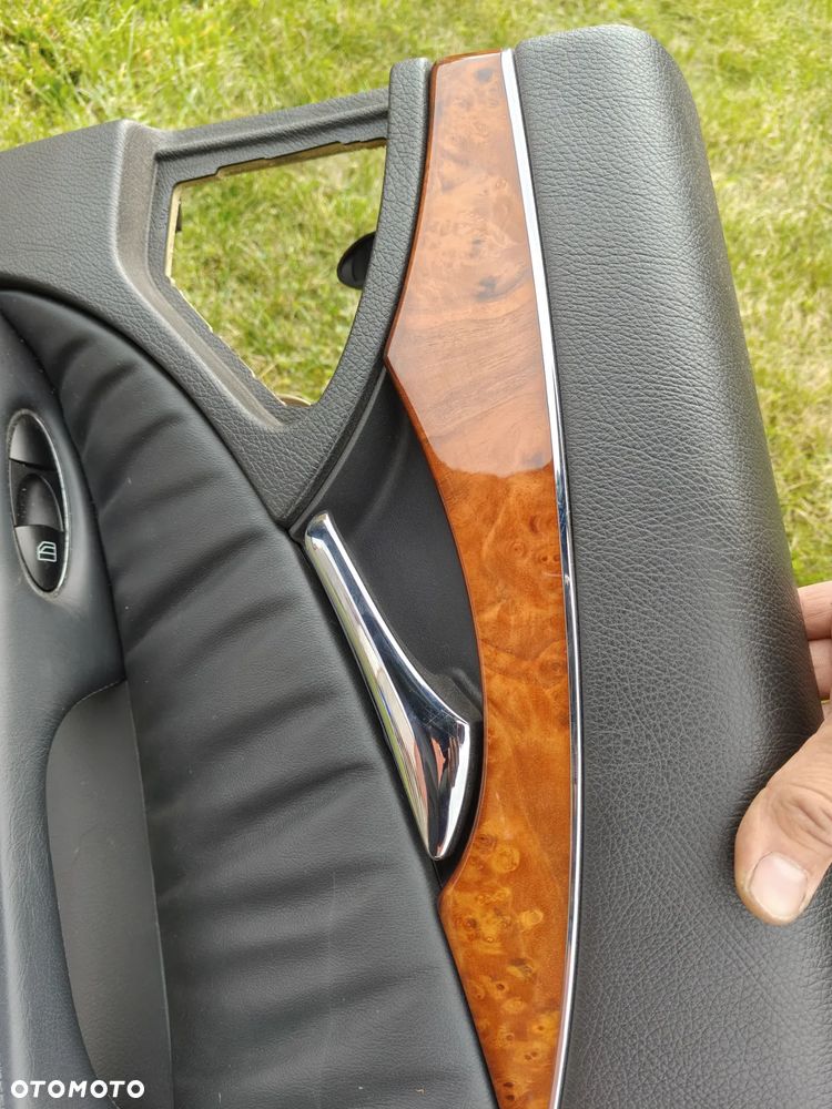 MERCEDES W211 E-klasa Boczek Tylny Prawy Tył Pełna SKÓRA Elegance - 13