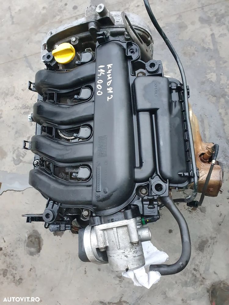 Motor Renault Megane 2 1.6 16V 2006 2007 2008 2009 2010 COD K4M - 1