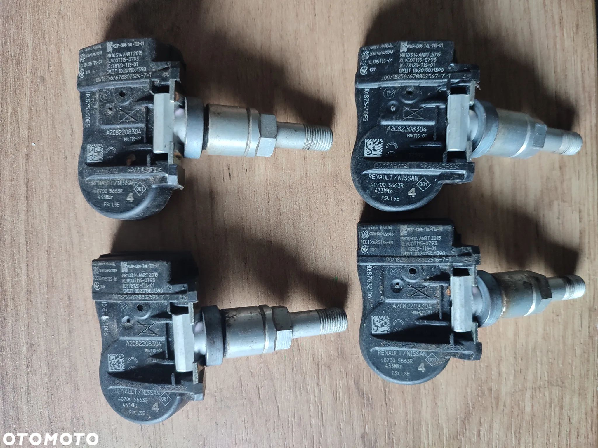 Czujnik ciśnienia opon TPMS Continental A2C82208304 Renault/Nissan - 1
