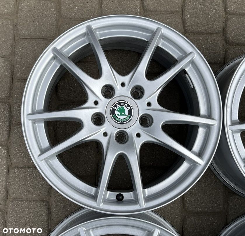 ALUFELGI 16 FELGI ALUMINIOWE ALUSY VW SKODA SEAT AUDI MERCEDES 5x112 ET49 6,5Jx16H2 R16 - 5