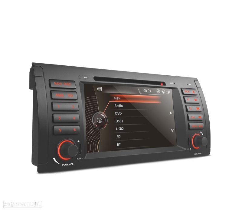AUTO RADIO 2DIN 7" BMW X5 E53 99-06 SERIE 5 E39 95-03 GPS TACTIL HD - 3