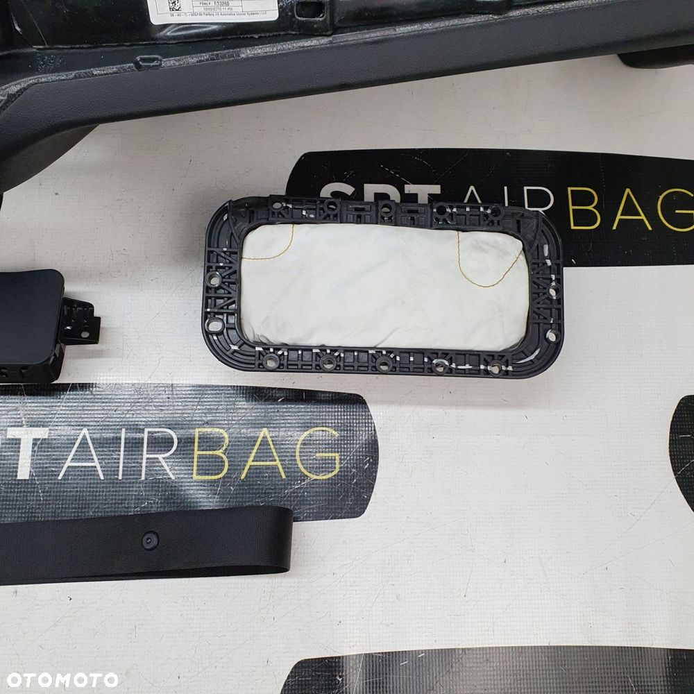 BMW X5 G05 X7 G07 DESKA ROZDZIELCZA SKÓRA SZARA NITKA KONSOLA KOKPIT PULPIT PODUSZKI AIRBAG AIR BAG PASY KIT SET - 11