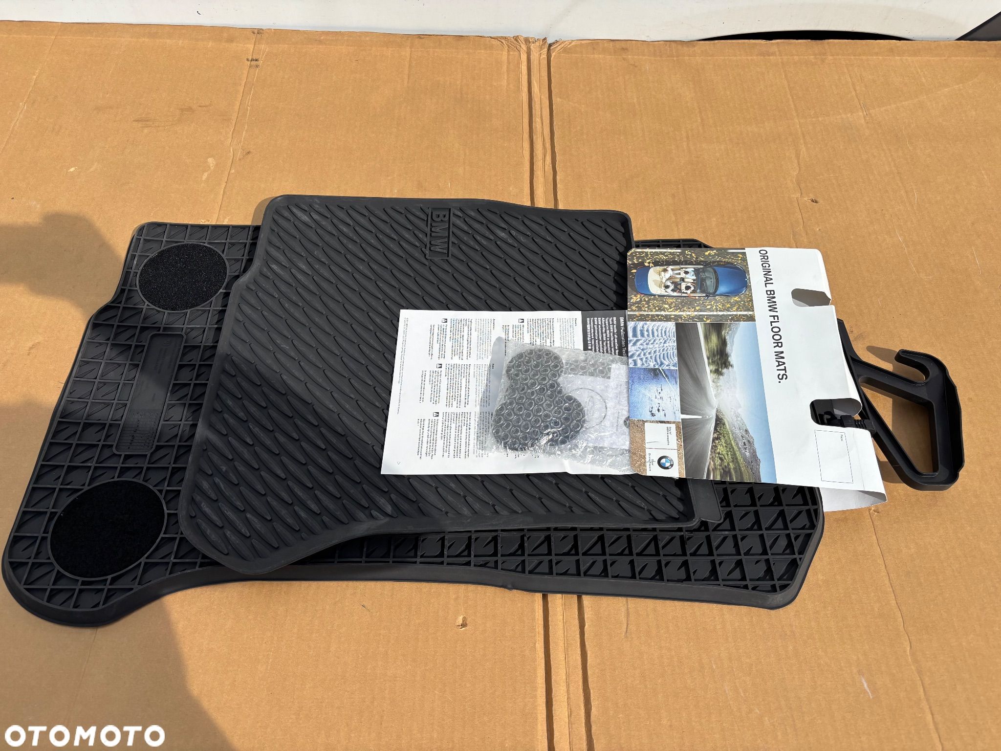 Oryginalne Nowe Dywaniki Przednie BMW 6 F06 F12 F13 2163801 LIFT I PRZED LIFT - 1