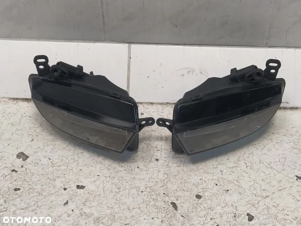 AUDI A5 8T HALOGEN HALOGENY PRZECIWMGIELNE PRZÓD PRZEDNIE LEWA PRAWA ŻARÓWKI ORYGINAŁ - 3