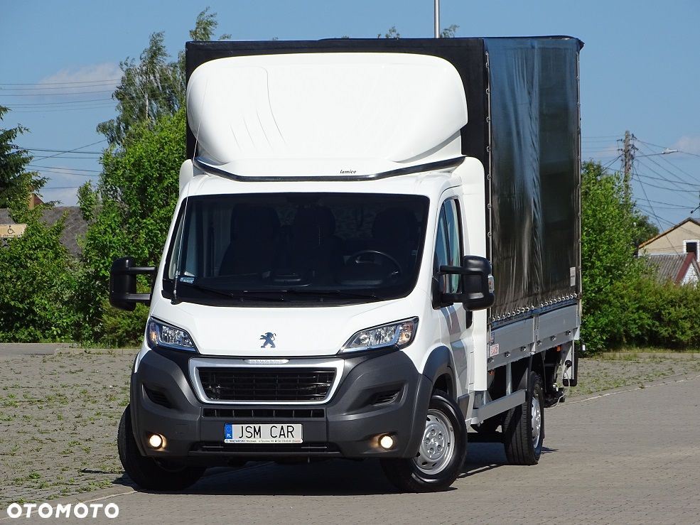 Peugeot Boxer 3.0 180 Km Ducato Plandeka 8 EuroPalet + WINDA BAR JAK NOWY!! Polski Salon 1 Wł.!! - 2