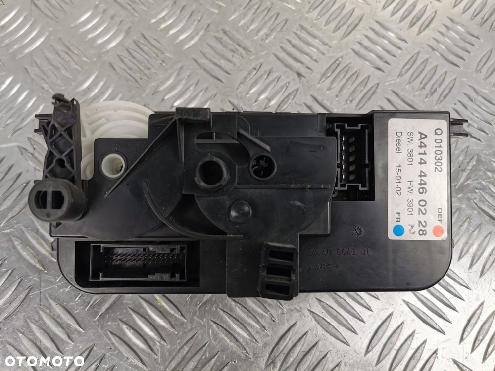 Panel Nawiewu I Ac Mercedes Vaneo W414 A4144460228 Oe - 8