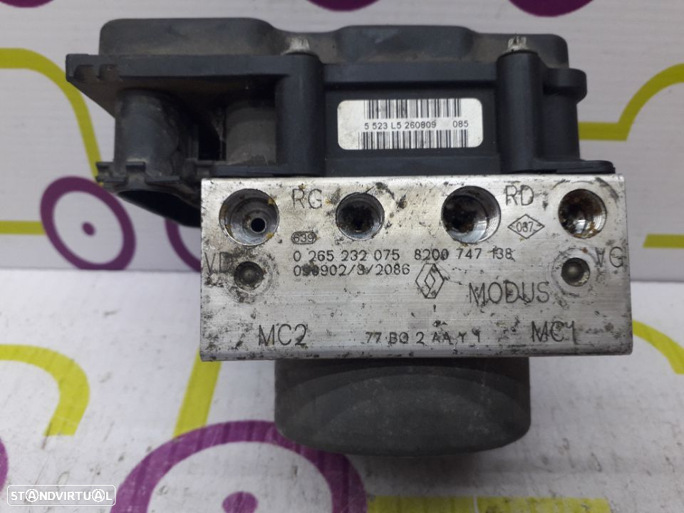 Módulo ABS Renault Modus 1.5 DCi 86Cv de 2006 - Ref: 8200747138 - NO70099 - 2
