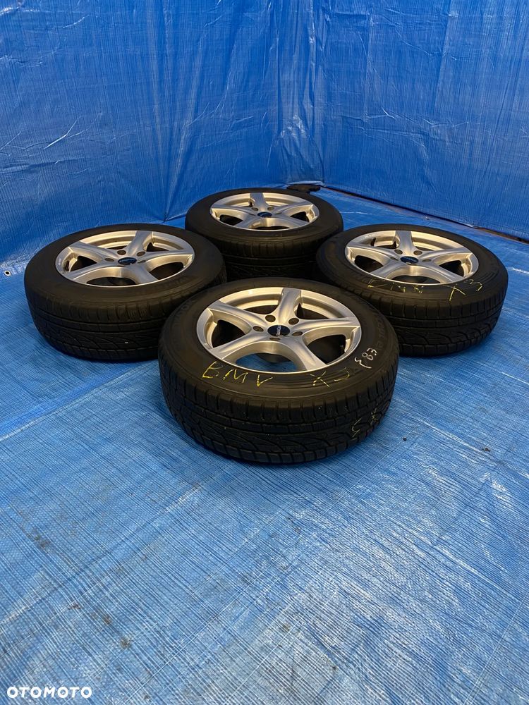 KOŁA KOŁO FELGA ALUMINIOWE ALUSY RONAL 8J 17" 5X120; 72,6mm ET35 OPONY HANKOOK 5,7mm BMW X1 X3 X5 3 SERIA 5 SERIA - 1