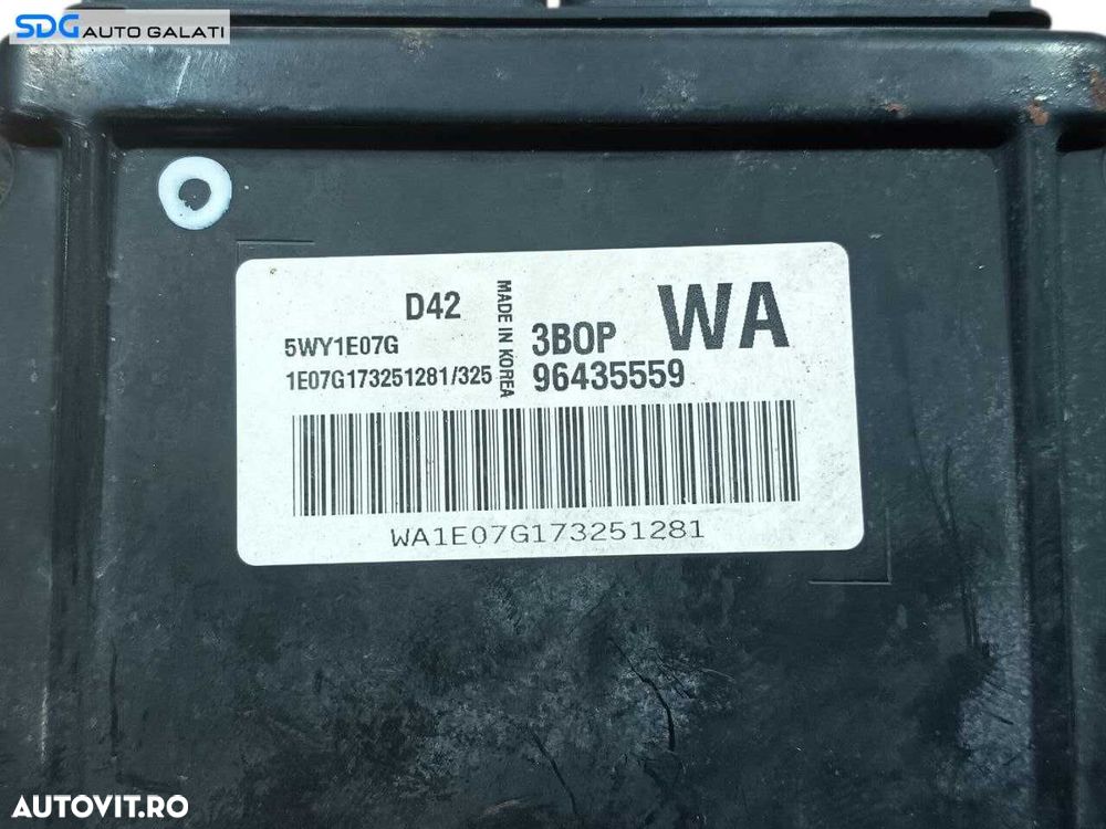 ECU Calculator Motor Chevrolet Aveo 1.2 Benzina 2003 - 2011 Cod 96435559 [LS1037] [LS0138] - 2