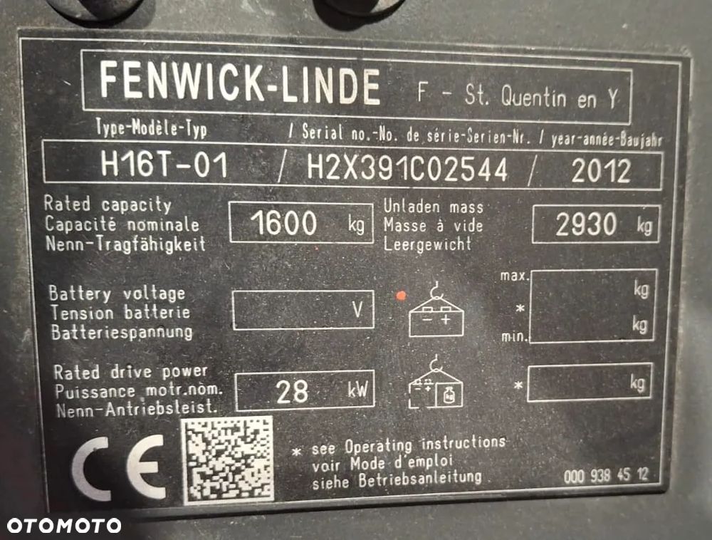 Linde H16T-01 - 18