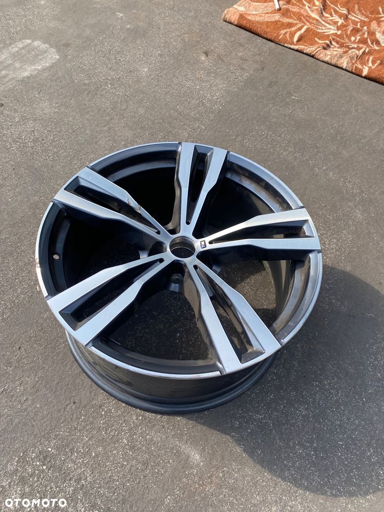 BMW X 7 X7 G 07 G07 M pakiet M-pakiet  M754 ORYGINALNA ! felga aluminiowa 21 cali 21” 9.5x21 ET36 5x112 9 1/2 J x 21 ET 36 9.5Jx21  8074220  032613 - 5