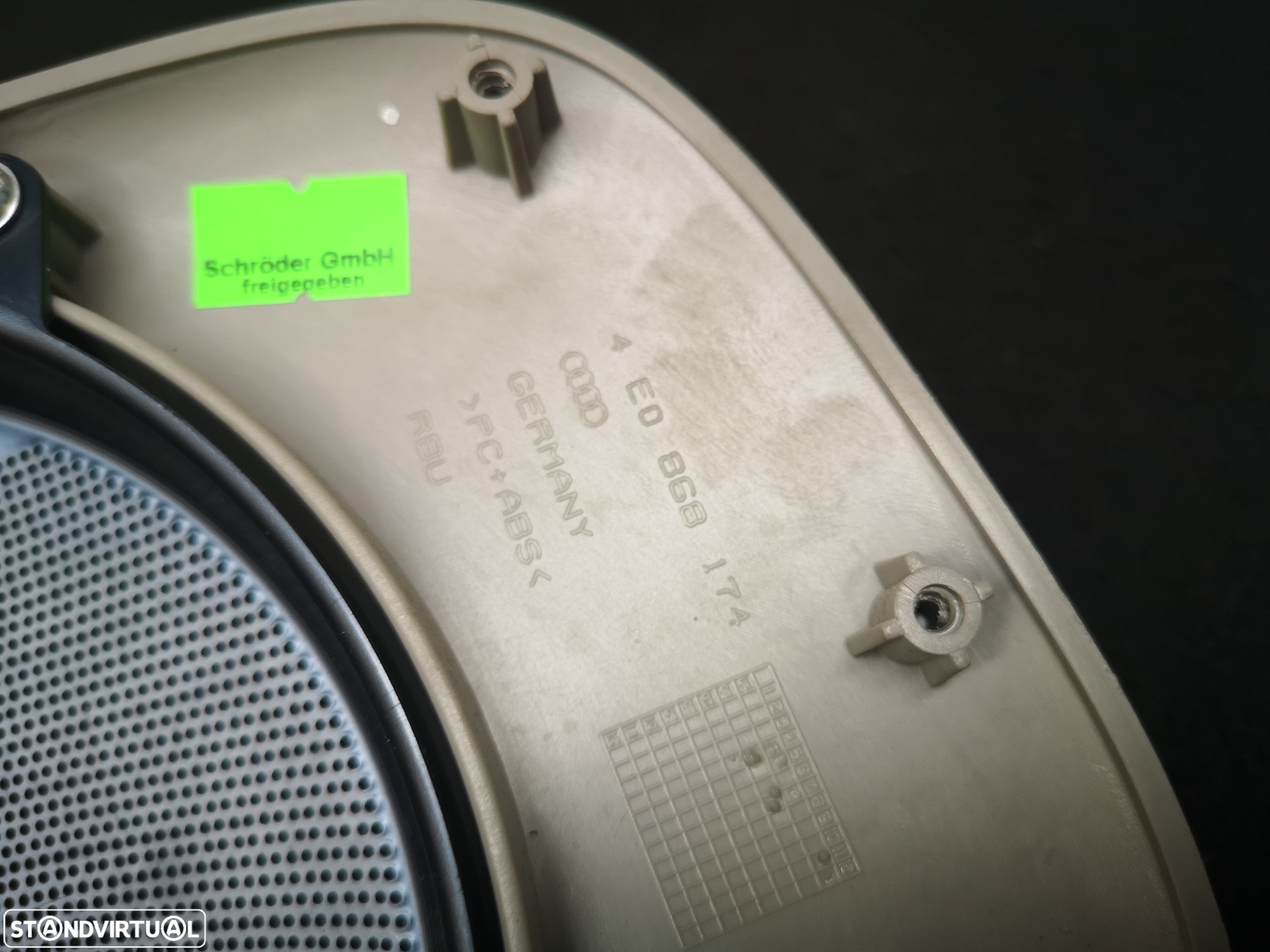 Tampa  coluna de som da porta  frente direita B&O bang&olufsen originais Audi S8 A8 d3 4e0 2003-2009 - 6