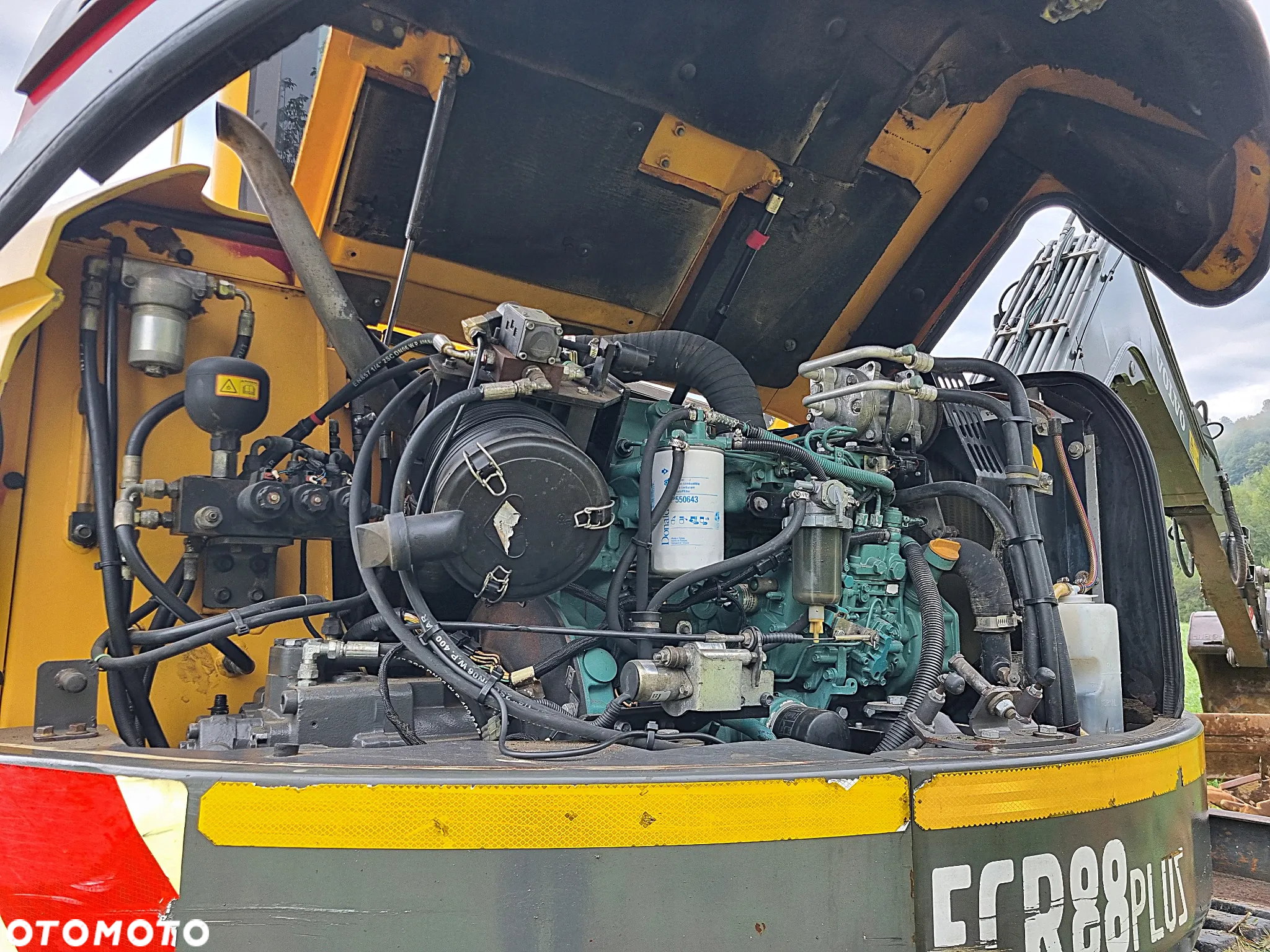 Volvo ECR88plus Koparka Gąsienicowa 10ton Ramię długie PLUS! Perfekcyjny stan z Norwegii! Klima 3łyżki Gąsienice jak nowe Zero wycieków luzów!! - 22
