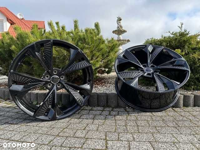 Nowe FELGI B1566 do AUDI A5 A7 SQ5 Q5 Q3 Q5 A6 S6 A8 S8 VW 21 Czarne - 8