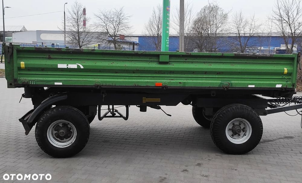 Metal-Fach T710/1 Przyczepa rolnicza Wywrotka 3 strony 6 ton 2011 R - 8