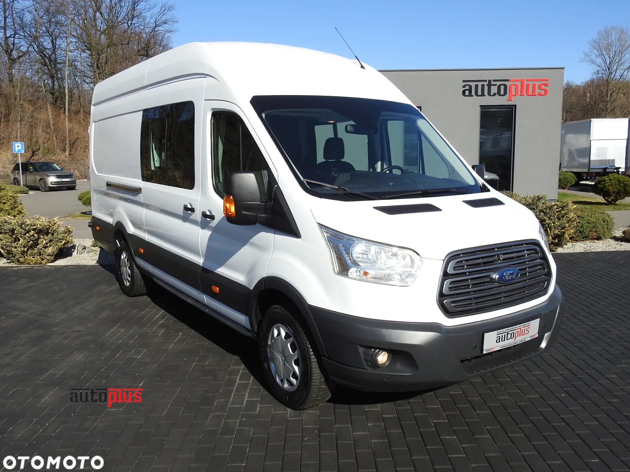 Ford TRANSIT  FURGON BRYGADÓWKA 6 MIEJSC TEMPOMAT NAWIGACJA LEDY KLIMATYZACJA 130KM [ D87143 ] - 2
