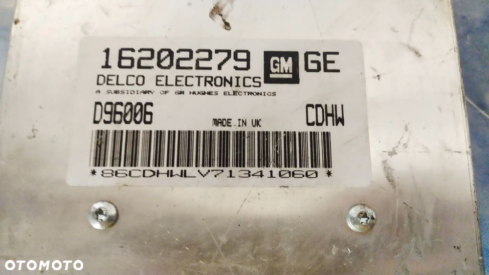 STEROWNIK SILNIKA OPEL VECTRA 16202279 OPEL - 2