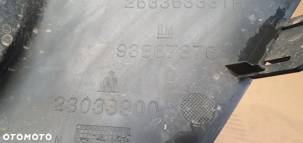 Kratka zderzaka prawy przód przednia prawa Opel Vivaro B Trafic III 263363331R 93867876 - 7