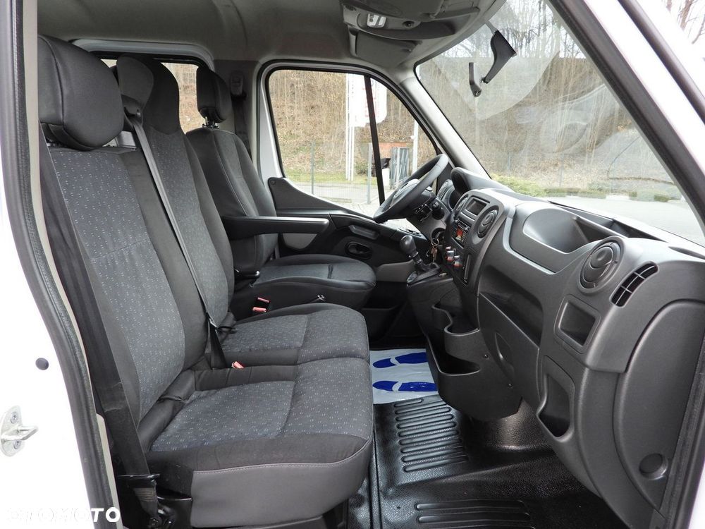 Opel MOVANO SKRZYNIA PODWÓJNA KABINA DOKA 7 MIEJSC TEMPOMAT KLIMATYZACJA  130KM - 34