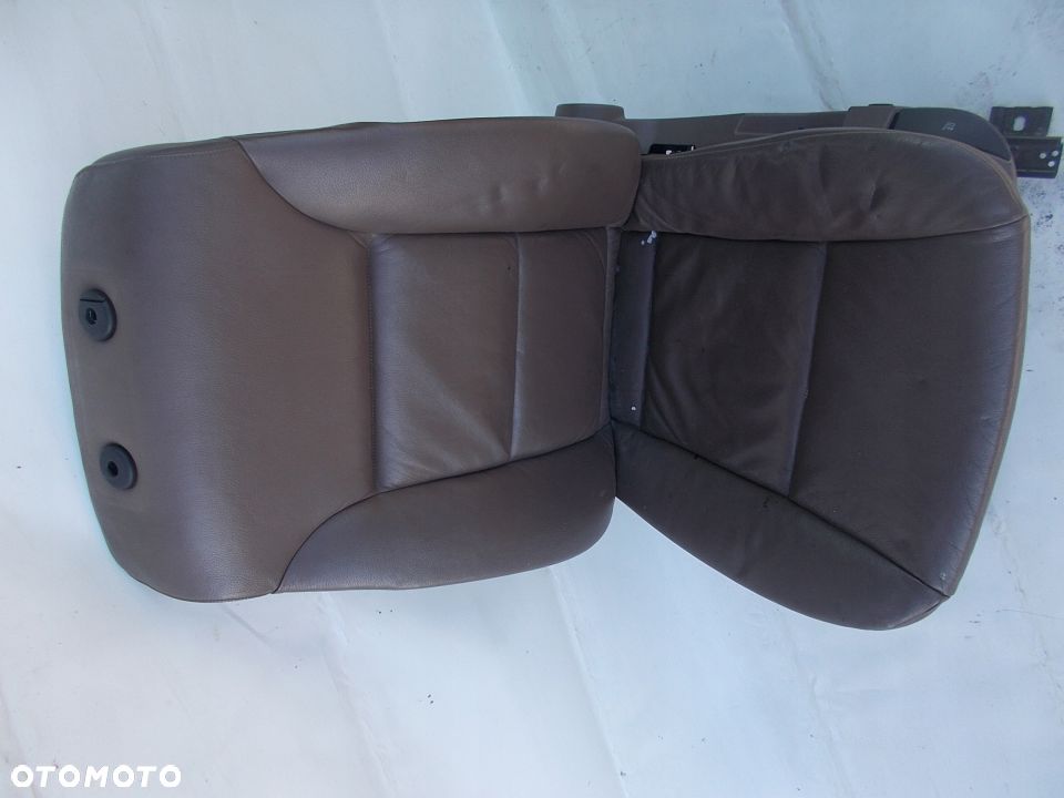 FOTEL LEWY KIEROWCY SKÓRA E60 E61 F-VAT - 1