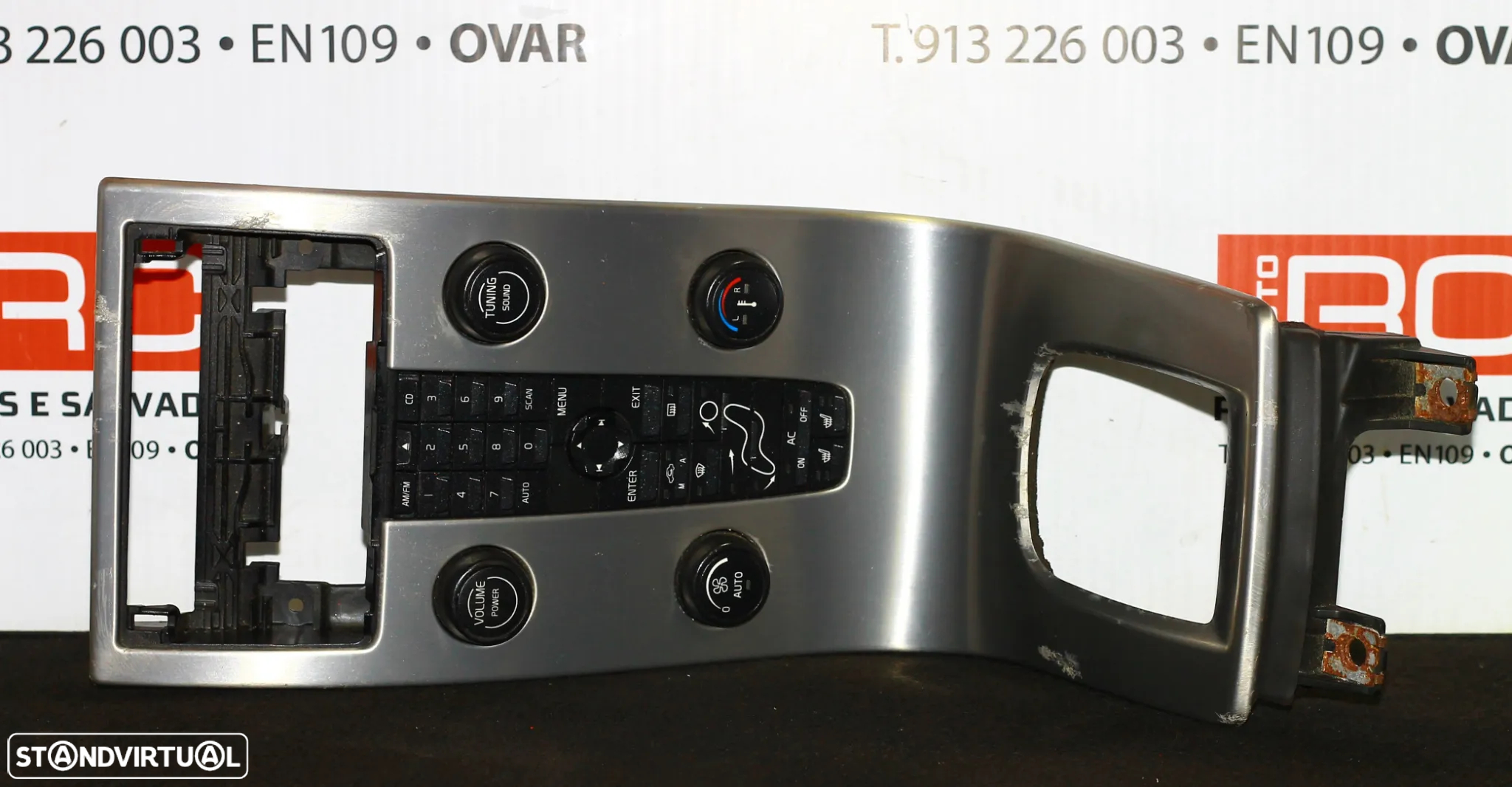 MOLDURA PAINEL DE CONTROL VOLVO S40 - 2