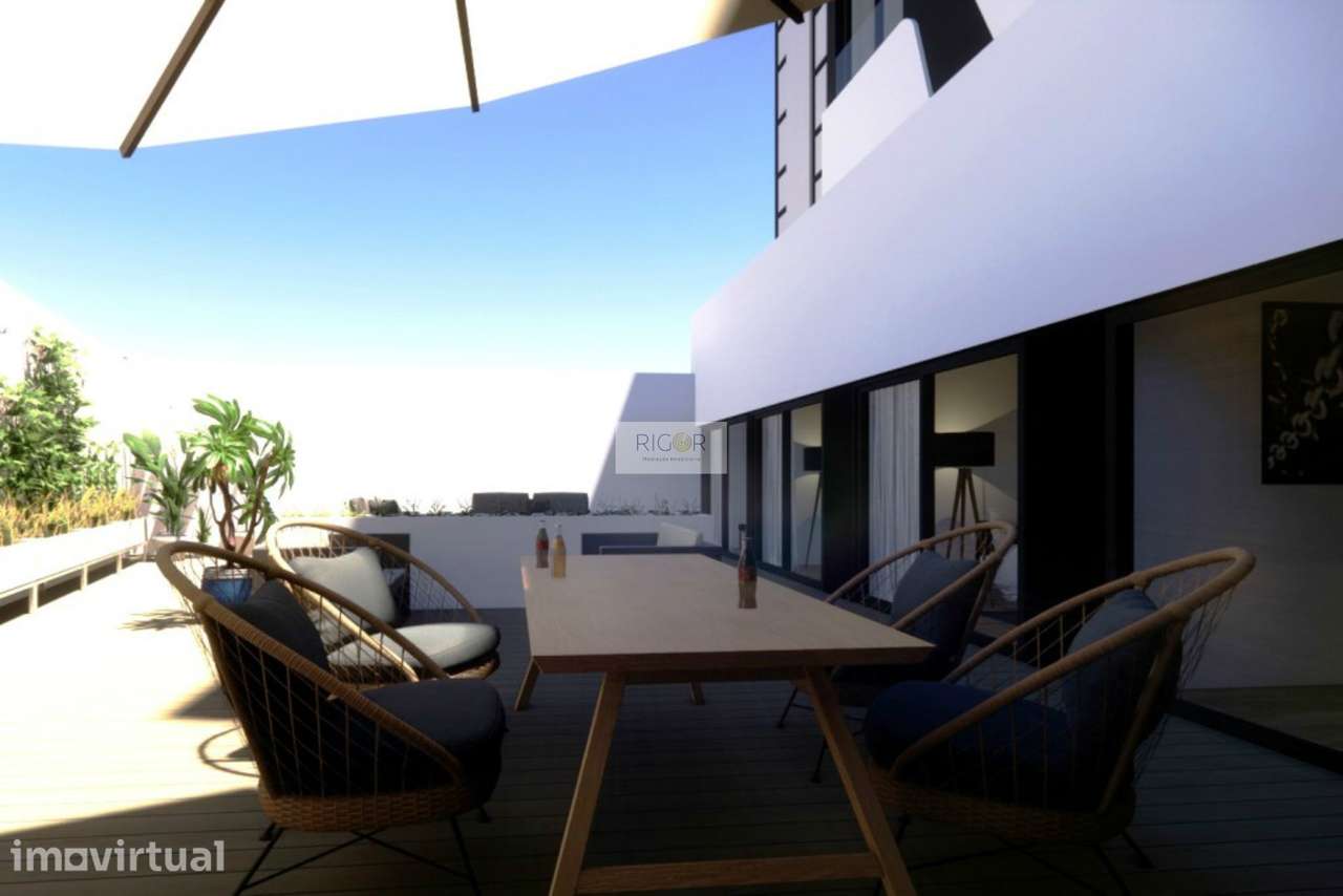 Apartamento T3 em Matosinhos sul com terraço de 100m2 - Grande imagem: 2/14